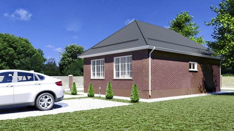 Дом 70 м² в Краснодаре в КП Elite house