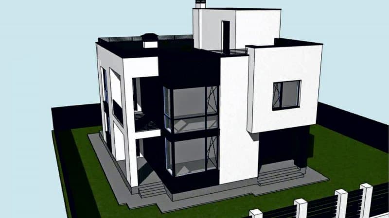Дом 161.9 м² в Краснодаре в КП Leto