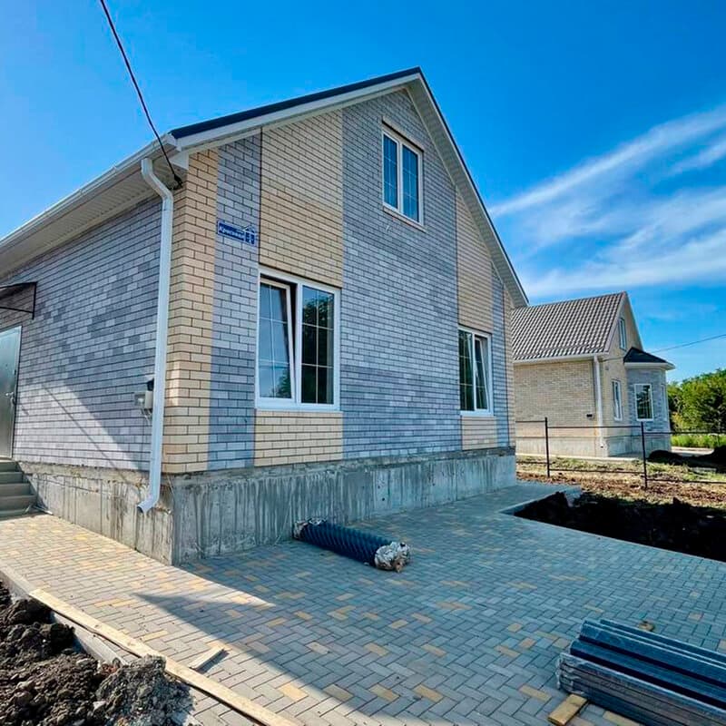Дом 138,5 м2 в Краснодаре в КП на улице Азовской