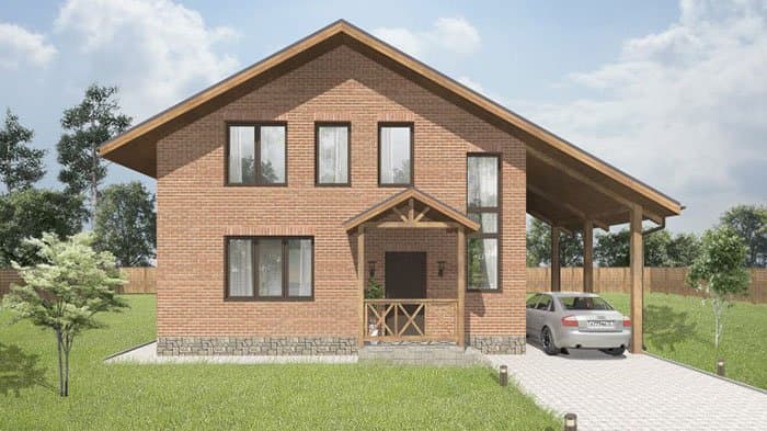 Дом 115 м² в Краснодаре в КП Николино Парк