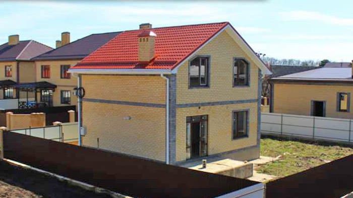 Дом 115 м² тип А в Краснодаре в КП Виктория