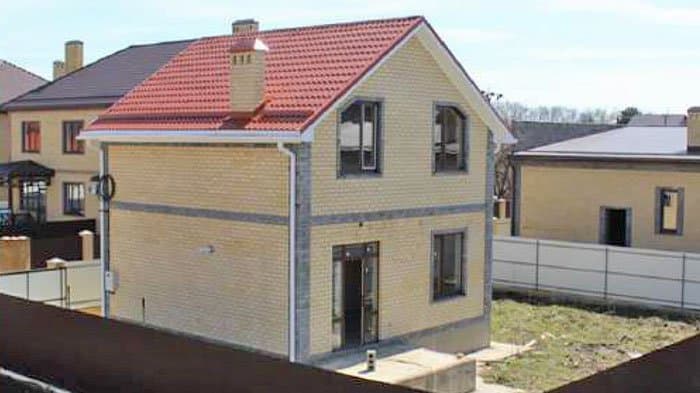 Дом 115 м² тип А в Краснодаре в КП Виктория Престиж