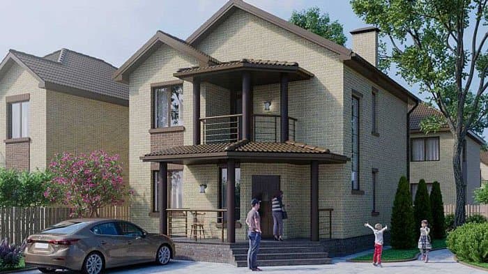 Дом 115 м² в Краснодаре в КП Вилланова