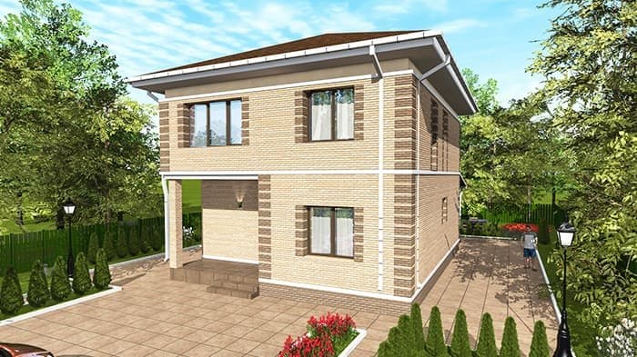 Дом 131.87 м² в Краснодаре в КП Зеленый
