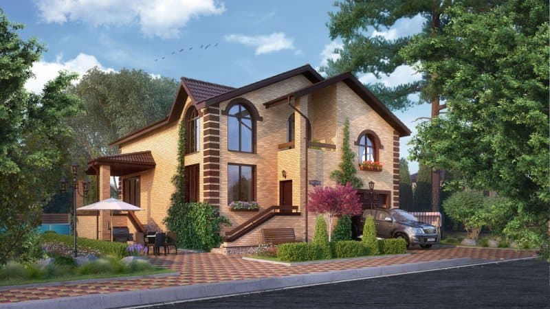 Дом 160 м² тип Б в Краснодаре в КП Виктория Престиж