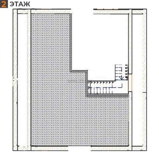 Планировка: Дом 165 м² тип Б в Краснодаре в КП Виктория, этаж 2
