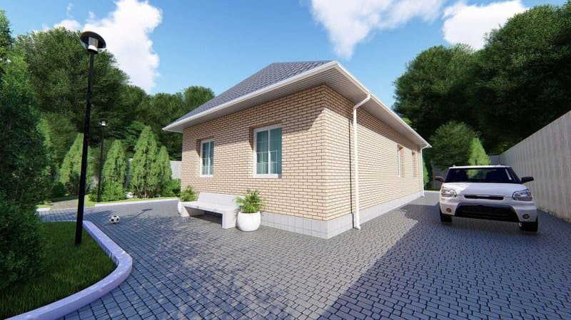 Дом 84 м² в Краснодаре в КП Крепость