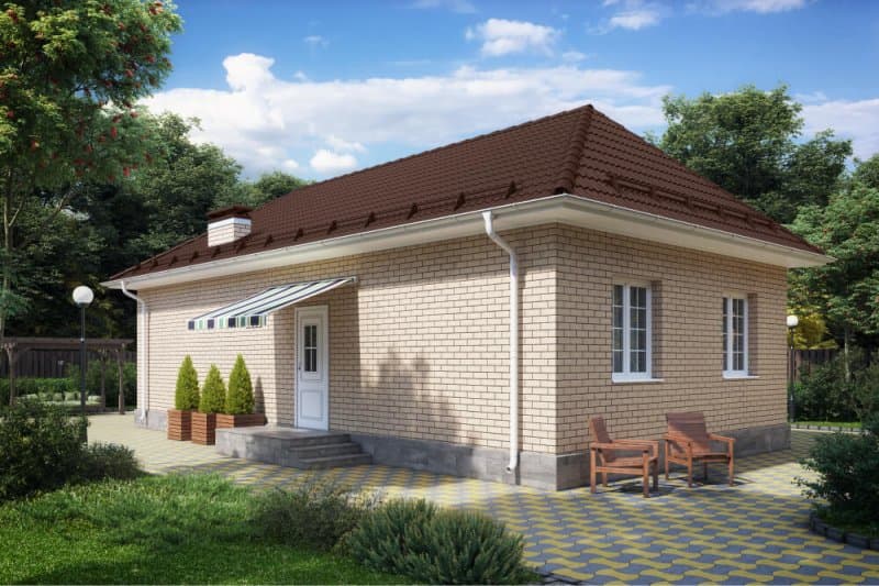 Дом 91 м² тип В в Краснодаре в КП Золотой Город