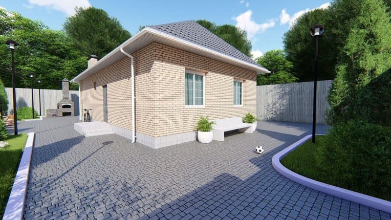 Дом 91 м² в Краснодаре в КП Крепость