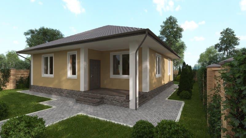 Дом 92.4 м² в Краснодаре в КП Альпийская Деревня