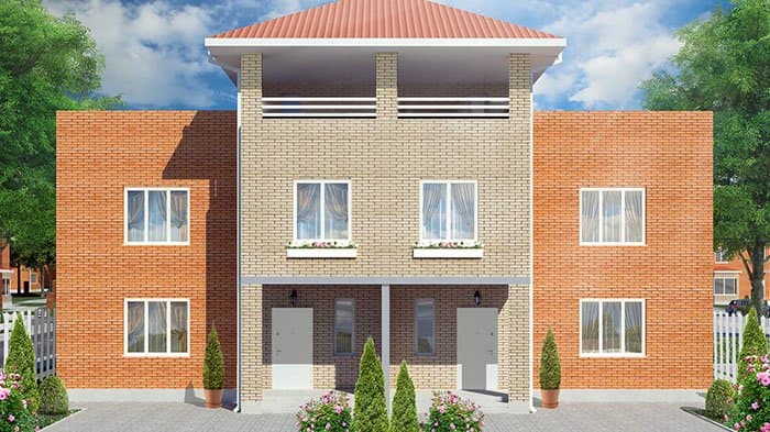 Дуплекс 122 м² в Краснодаре в КП Греция