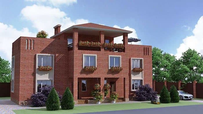 Дуплекс 125 м² в Краснодаре в КП Бавария