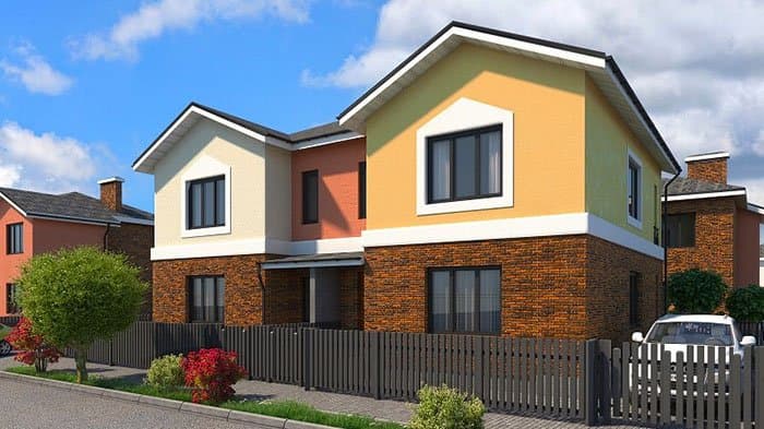 Дуплекс 136.9 м² в Краснодаре в КП Близкий
