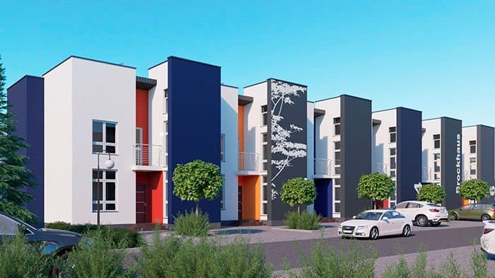 Таунхаус 68.90 м² в Краснодаре в КП Немецкая Деревня