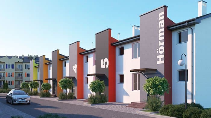 Таунхаус 77.33 м² в Краснодаре в КП Немецкая Деревня