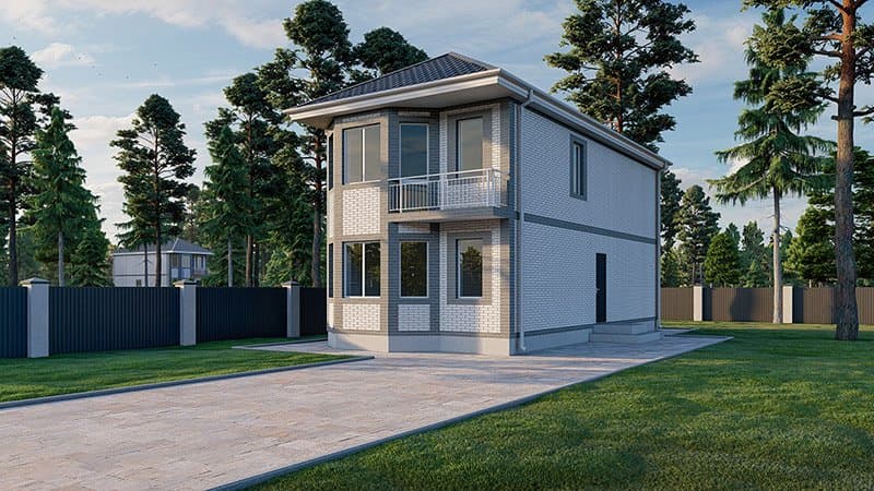 Дом 120 (1) м² в Краснодаре в КП Сахарова