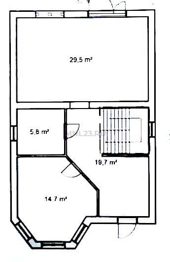 Планировка: Дом 140 м² в Краснодаре в КП Тихая поляна, этаж 1