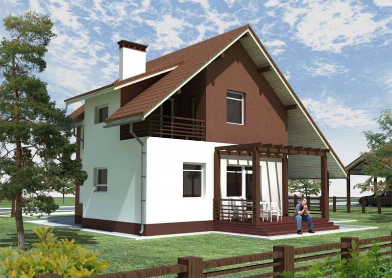Дом 91.05 м² в Краснодаре в КП Немецкая деревня