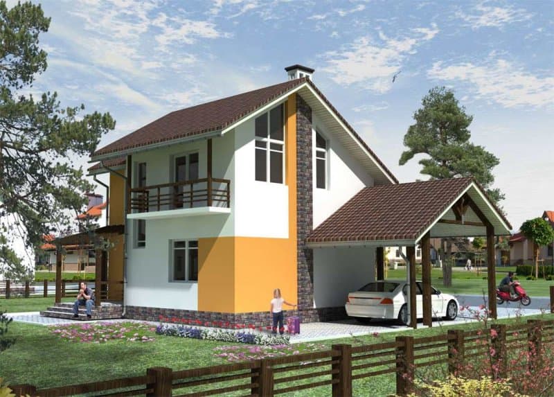 Дом 95.43 м² в Краснодаре в КП Немецкая деревня