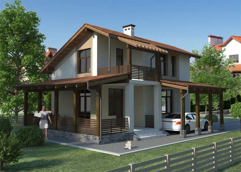 Дом 103.45 м² в Краснодаре в КП Немецкая деревня
