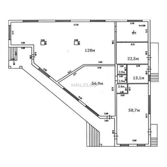 Планировка: Дом 260 м² в Краснодаре в КП Виктория