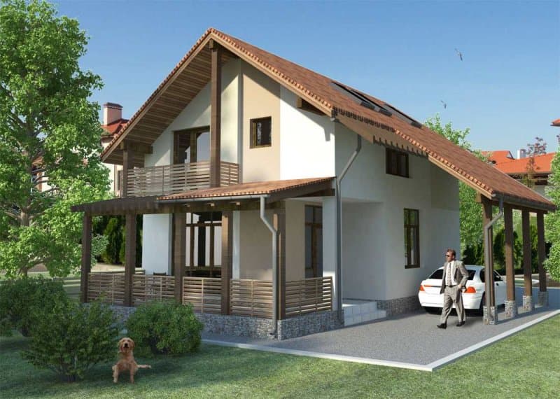 Дом 99.40 м² в Краснодаре в КП Немецкая деревня
